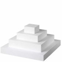 Base in Polistirolo Quadrata H5cm – Dummy Cake da 15 a 35cm