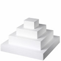 Base in Polistirolo Quadrata H7,5cm – Dummy Cake da 15 a 35cm