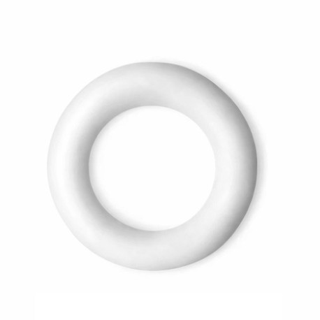 Corona Piatta in Polistirolo Ø17,5cm – Dummy Cake per Torte e Decorazioni
