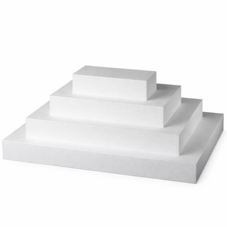 Base in Polistirolo Rettangolare H5cm – Dummy Cake da 30×20 a 45×30cm