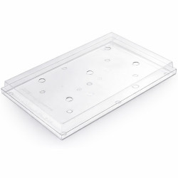 Total i-gloo trasparente 60x40xh5,5 cm Silikomart: espositore per gelati e monoporzioni