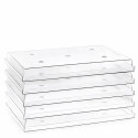 Total I-Gloo Silikomart – Contenitore 60×40cm per Abbattitore e Congelatore in Policarbonato Trasparente (H5,5/8,5cm)