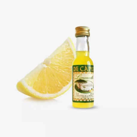 Limoncello De Capua Mignon 3 cl – Liquore al Limone 30% Vol
