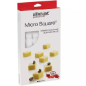 Micro Square 5ml Silikomart – Stampo in Silicone per 35 Micro Quadrati 21×21×H13mm