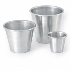 Linea Liotti Formina per Babà o Mini Babà in Alluminio (Ø3,5/7cm) – Stampo per Mini o Monoporzioni