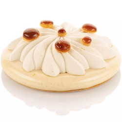 Saint Honoré 280 Silikomart – Stampo in Silicone per Top Decorativo di Ø16×H2,8cm