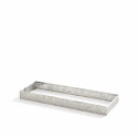 Sagoma Rettangolare in Acciaio Microforato Decora (8×19/10×29cm) – Anello per Crostate e Basi di Frolla (H2/3,5cm)