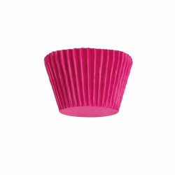 Pirottini Mini Bon Bon Fucsia in Carta Forno (Ø2×H1,5cm) – Per Cottura e Porta Confetti (1000 Pz)