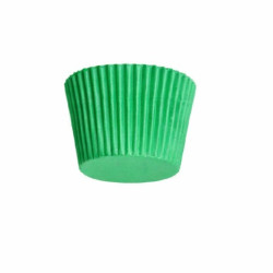 Pirottini Mini Bon Bon Verdi in Carta Forno (Ø2×H1,5cm) – Per Cottura e Porta Confetti (1000 Pz)