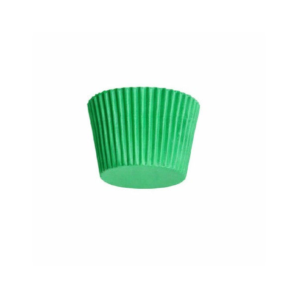 Pirottini Mini Bon Bon Verdi in Carta Forno (Ø2×H1,5cm) – Per Cottura e Porta Confetti (1000 Pz)