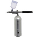 Aerografo Portatile per Colori Idrosolubili (5/20ml) Airbrush Decora – Compressore ad Aria Ricaricabile in Metallo