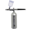 Aerografo Portatile per Colori Idrosolubili (5/20ml) Airbrush Decora – Compressore ad Aria Ricaricabile in Metallo