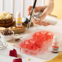 Aerografo Portatile per Colori Idrosolubili (5/20ml) Airbrush Decora – Compressore ad Aria Ricaricabile in Metallo