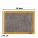 Tappetini microforati in silicone Decora, per cottura uniforme, di dimensioni 60x40 cm