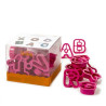 Tagliapasta Alfabeto Lettere Grandi (5,2×H2,2cm) – Set 27 Taglia-Biscotti in Plastica Decora