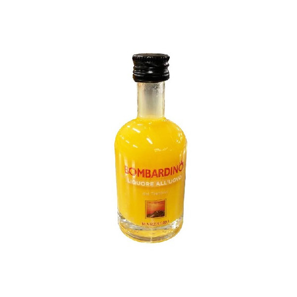 Bombardino Mignon Marzadro 5cl 17% – Liquore Cremoso in Bottiglia Vetro