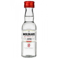 Sambuca Molinari Extra Mignon 3cl 42% –  Liquore all'Anice Stellato ed Erbe di Alta Qualità