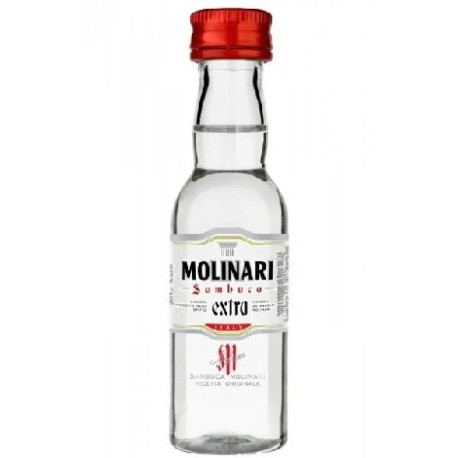 Sambuca Molinari Extra Mignon 3cl 42% –  Liquore all'Anice Stellato ed Erbe di Alta Qualità