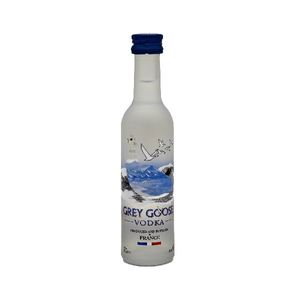 Vodka Grey Goose Mignon 5cl 40% – Vodka Super Premium Francese in Vetro
