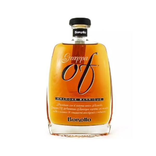 Grappa Of Amarone Barrique Mignon 5cl Bonollo – Distillato Barricato 42% in Vetro