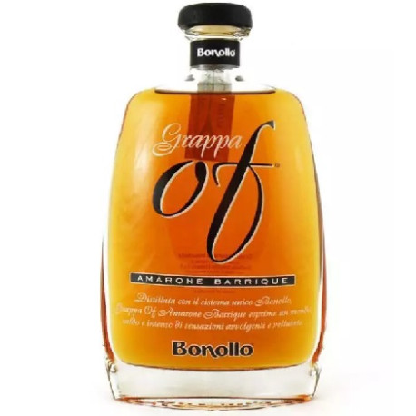 Grappa Of Amarone Barrique Mignon 5cl Bonollo – Distillato Barricato 42% in Vetro