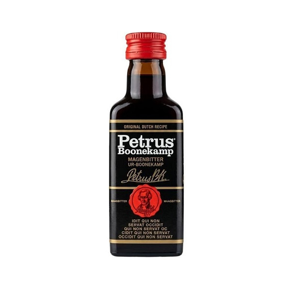 Amaro Petrus Mignon 2 cl 45% – Liquore alle Erbe Senza Zuccheri in Bottiglia di Vetro