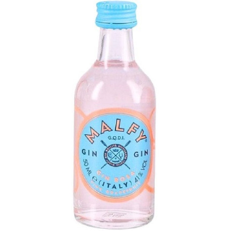 Gin Malfy Rosa Mignon 5cl in Vetro – Distillato al Pompelmo Rosa Siciliano 41%