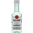 Rum Bacardi Carta Blanca Mignon 5cl 37,5% – Distillato Premium dei Caraibi