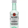 Rum Bacardi Carta Blanca Mignon 5cl 37,5% – Distillato Premium dei Caraibi