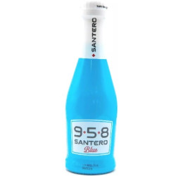 Santero 958 Blue Baby 20cl 6,5 % – Spumante Semi Dolce in Bottiglia di Vetro Blu