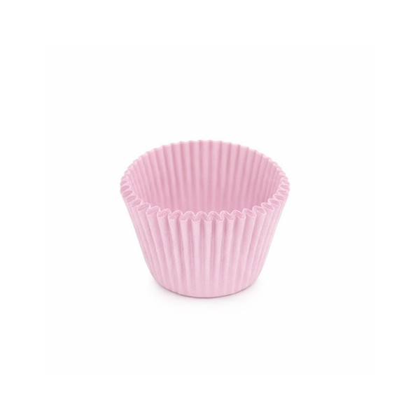 Pirottini Mini Bon Bon Rosa Cipria in Carta Forno (Ø2×H1,5cm) – Per Cottura e Porta Confetti (1000 Pz)