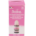 Colorante Idrosolubile Liquido Rosa Decora (20g) – Ideale per l'Uso con Aerografo