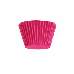 Pirottini Mini Bon Bon Fucsia in Carta Forno (Ø2×H1,5cm) – Per Cottura e Porta Confetti (1000 Pz)