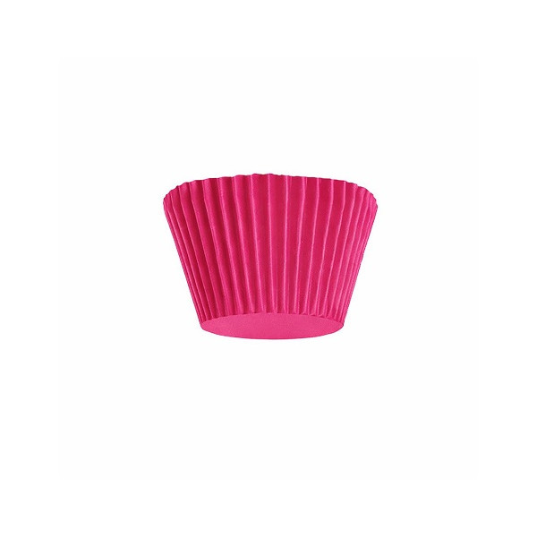 Pirottini Mini Bon Bon Fucsia in Carta Forno (Ø2×H1,5cm) – Per Cottura e Porta Confetti (1000 Pz)