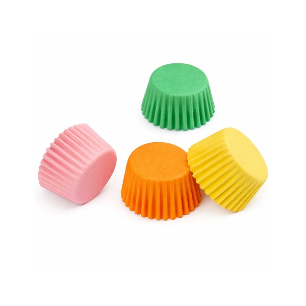 Pirottini Mini Bon Bon Colori Assortiti in Carta Forno (Ø2×H1,5cm) – Per Dolcetti e Confetti (1000 Pz)