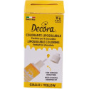 Colorante Alimentare Liquido Liposolubile Giallo Decora (15g) | Ideale per Cioccolato, Panna e Creme Grasse
