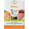 Decora – Fogli Decorativi Effetto Geometrico | Set 4 Fogli in Plastica Trasparente Doppia Faccia (8 Disegni)