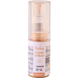 Glitter Pump Spray Oro Decora (10g) – Mix di Coloranti Perlescente in Polvere Alimentare