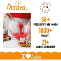 Colorante Alimentare Rosso in Gel Concentrato DECORA (28g) – Professionale per Pasta di Zucchero e Creme