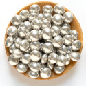Mini Lenti al Cioccolato al Latte Argento Ø1cm Decora (80g) – Decorazioni per Torte e Confettate
