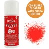 Velvet Spray Rosso 100ml Decora – Colorante Alimentare Effetto Velluto per Semifreddi e Gelati