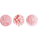 Decora Sprinkles Set Decor Mix Rosa Perlato (85g) | 3 Tipi di Decorazioni: Perle, Perline e Bastoncini