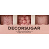 Decora Sprinkles Set Decor Mix Rosa Perlato (85g) | 3 Tipi di Decorazioni: Perle, Perline e Bastoncini