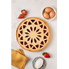 Griglia Tagliapasta Fiore Decora (Ø28cm) – Per Crostate e Torte Floreali