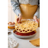 Griglia Tagliapasta Fiore Decora (Ø28cm) – Per Crostate e Torte Floreali