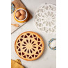Griglia Tagliapasta Fiore Decora (Ø28cm) – Per Crostate e Torte Floreali