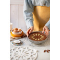 Griglia Tagliapasta Fiore Decora (Ø28cm) – Per Crostate e Torte Floreali