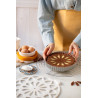 Griglia Tagliapasta Fiore Decora (Ø28cm) – Per Crostate e Torte Floreali