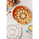 Griglia Tagliapasta Fiore Decora (Ø28cm) – Per Crostate e Torte Floreali