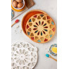 Griglia Tagliapasta Fiore Decora (Ø28cm) – Per Crostate e Torte Floreali
